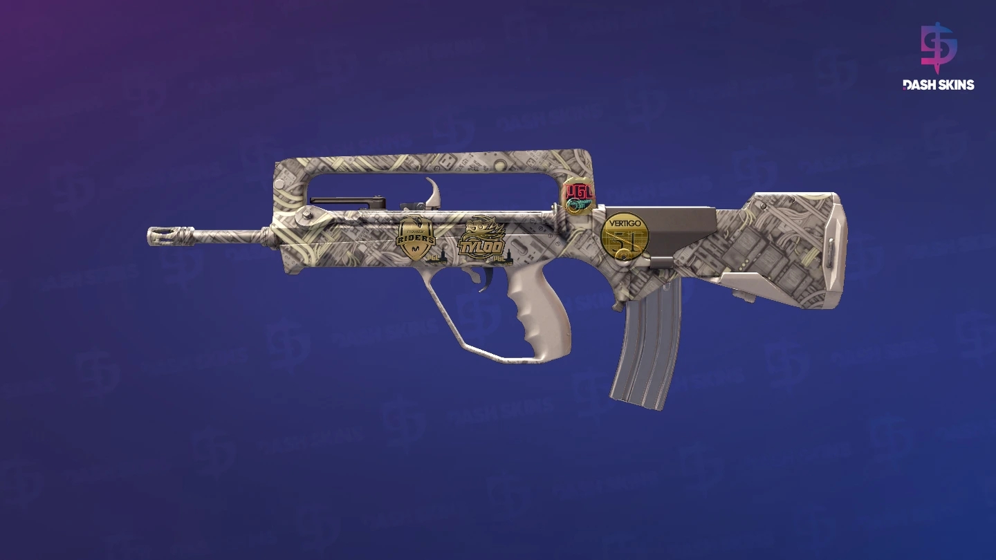 Souvenir FAMAS | Faulty Wiring (Field-Tested) Screenshot Playside