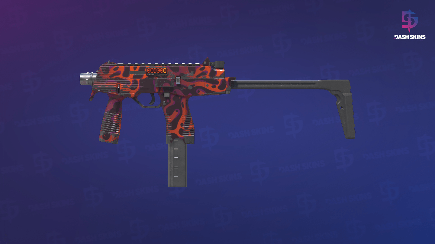 StatTrak™ MP9 | Ruby Poison Dart (Field-Tested) Screenshot Playside