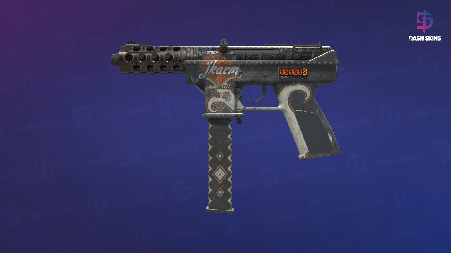 StatTrak™ Tec-9 | Jambiya (Well-Worn) Screenshot Playside
