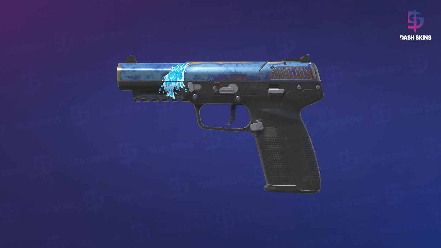 Five-SeveN | Heat Treated (Field-Tested) Screenshot Playside