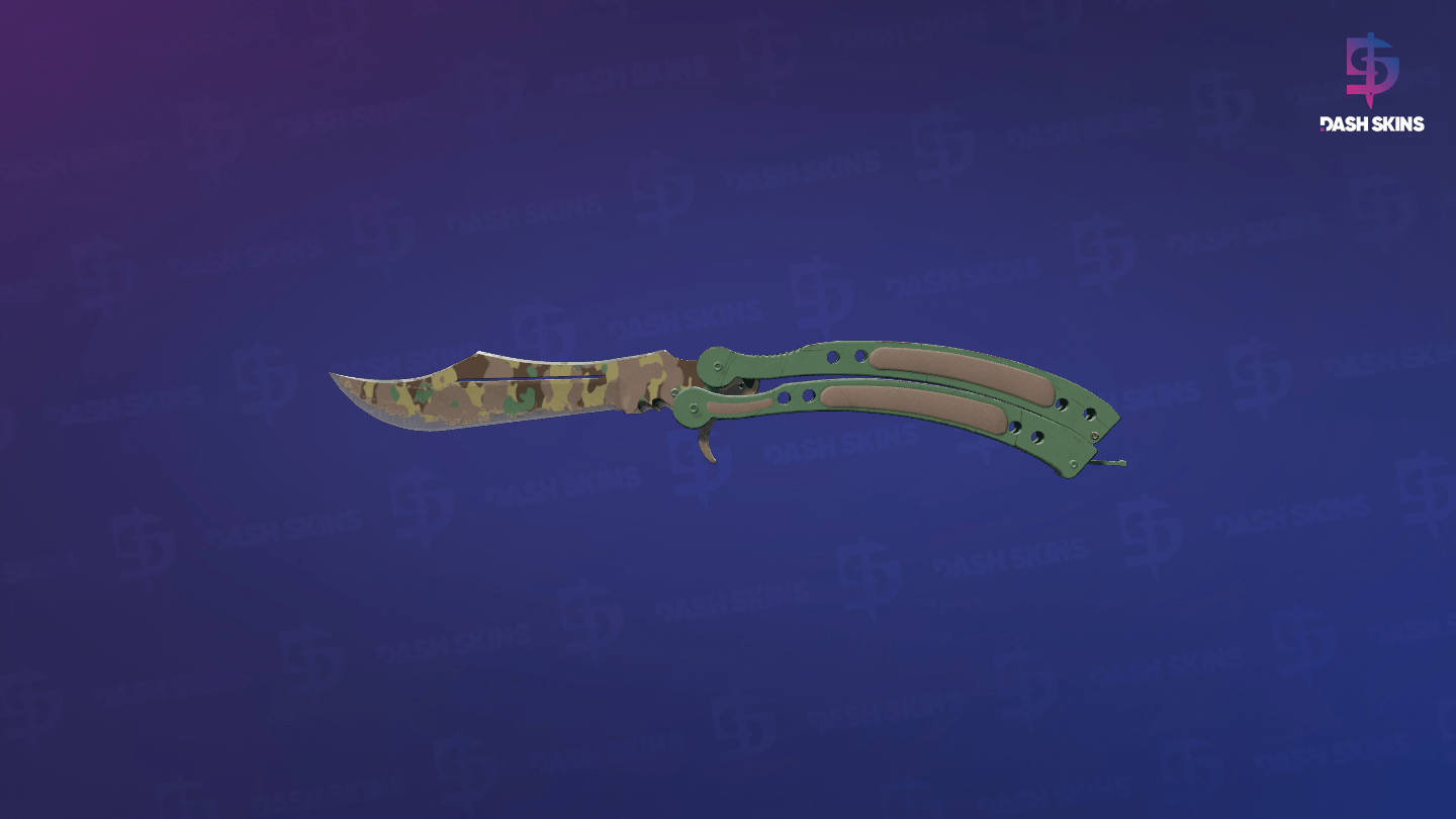 ★ Butterfly Knife | Boreal Forest (Field-Tested) Screenshot Playside