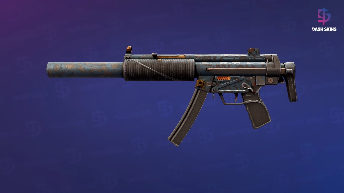 StatTrak™ MP5-SD | Acid Wash (Battle-Scarred) Screenshot Playside