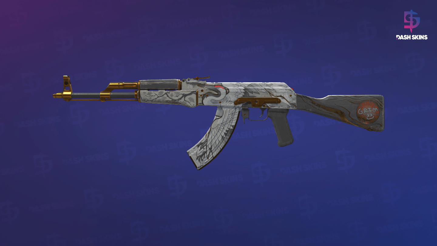 AK-47 | Crane Flight (Battle-Scarred) Screenshot Playside