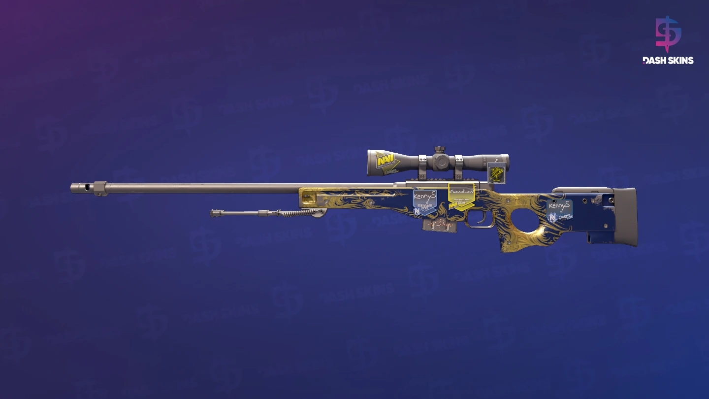 AWP | Man-o'-war (Minimal Wear) Screenshot Playside