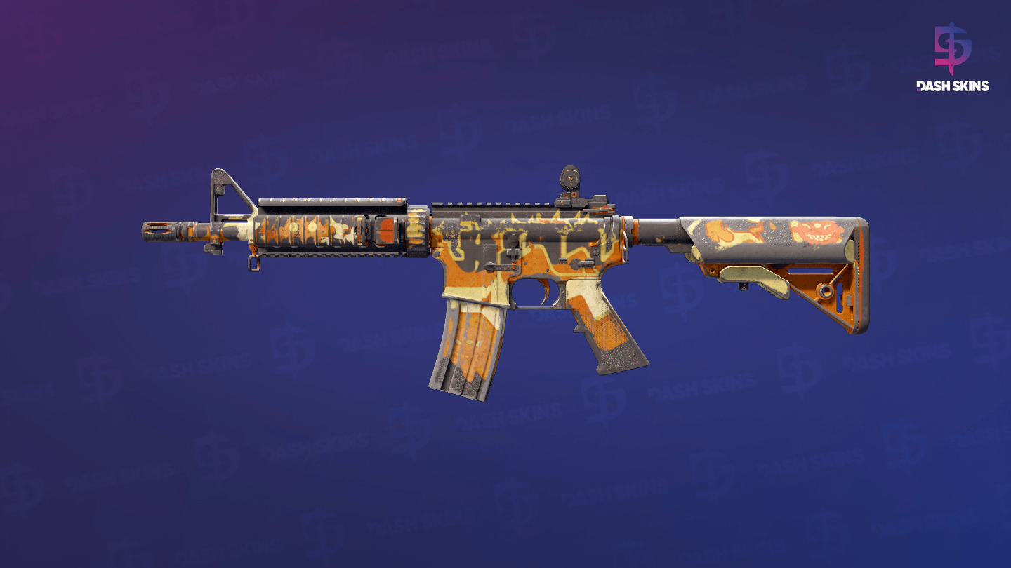 M4A4 | Hellish (Battle-Scarred) Screenshot Playside