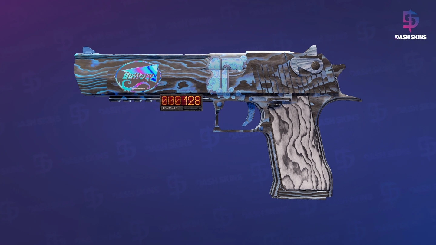 StatTrak™ Desert Eagle | Blue Ply (Minimal Wear) Screenshot Playside