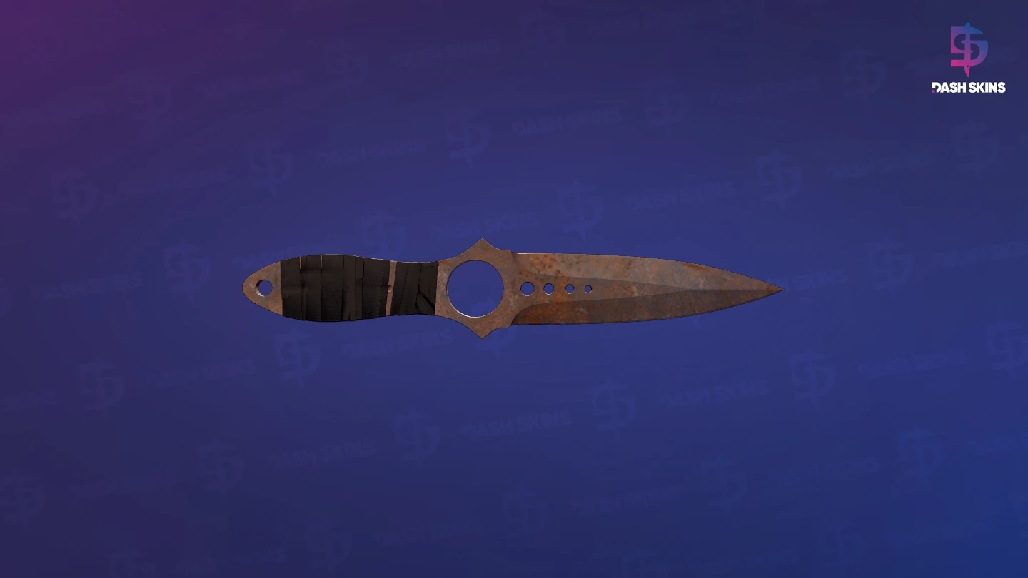★ Skeleton Knife | Rust Coat (Battle-Scarred) Screenshot Playside