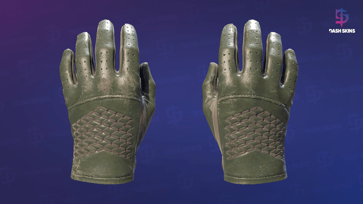 ★ Driver Gloves | Racing Green (Field-Tested) Screenshot Playside