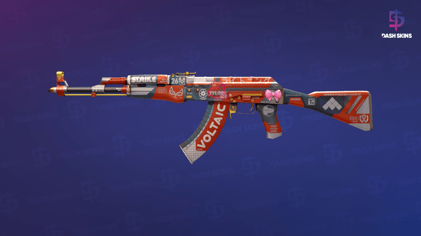 AK-47 | Bloodsport (Minimal Wear) Screenshot Playside