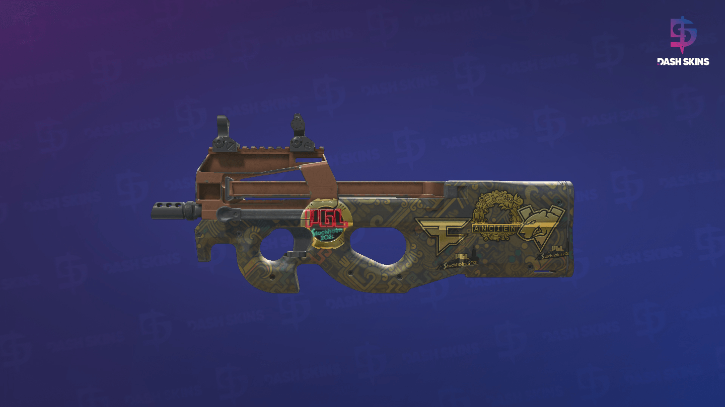 Souvenir P90 | Ancient Earth (Field-Tested) Screenshot Playside