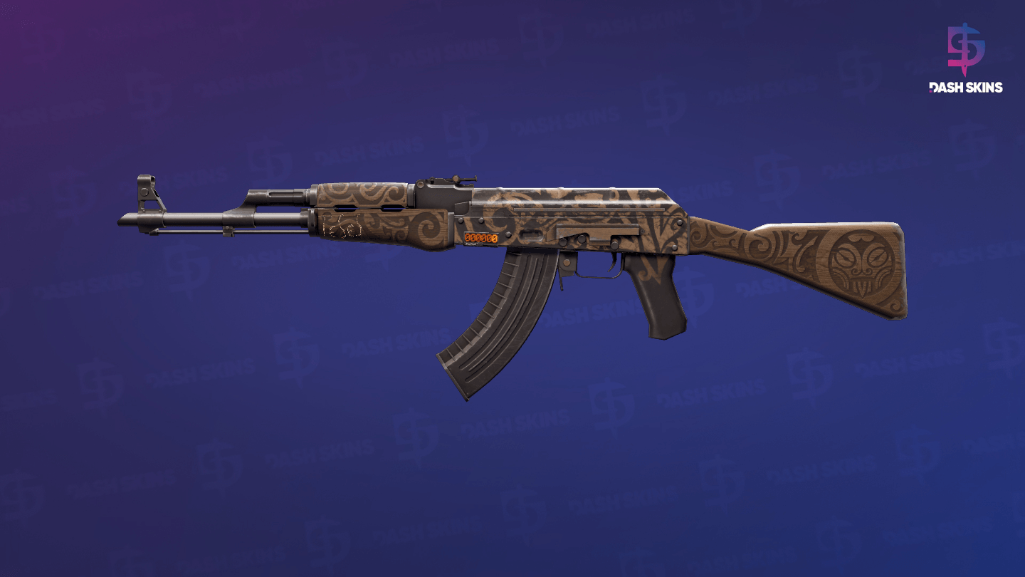 StatTrak™ AK-47 | Uncharted (Field-Tested) Screenshot Playside