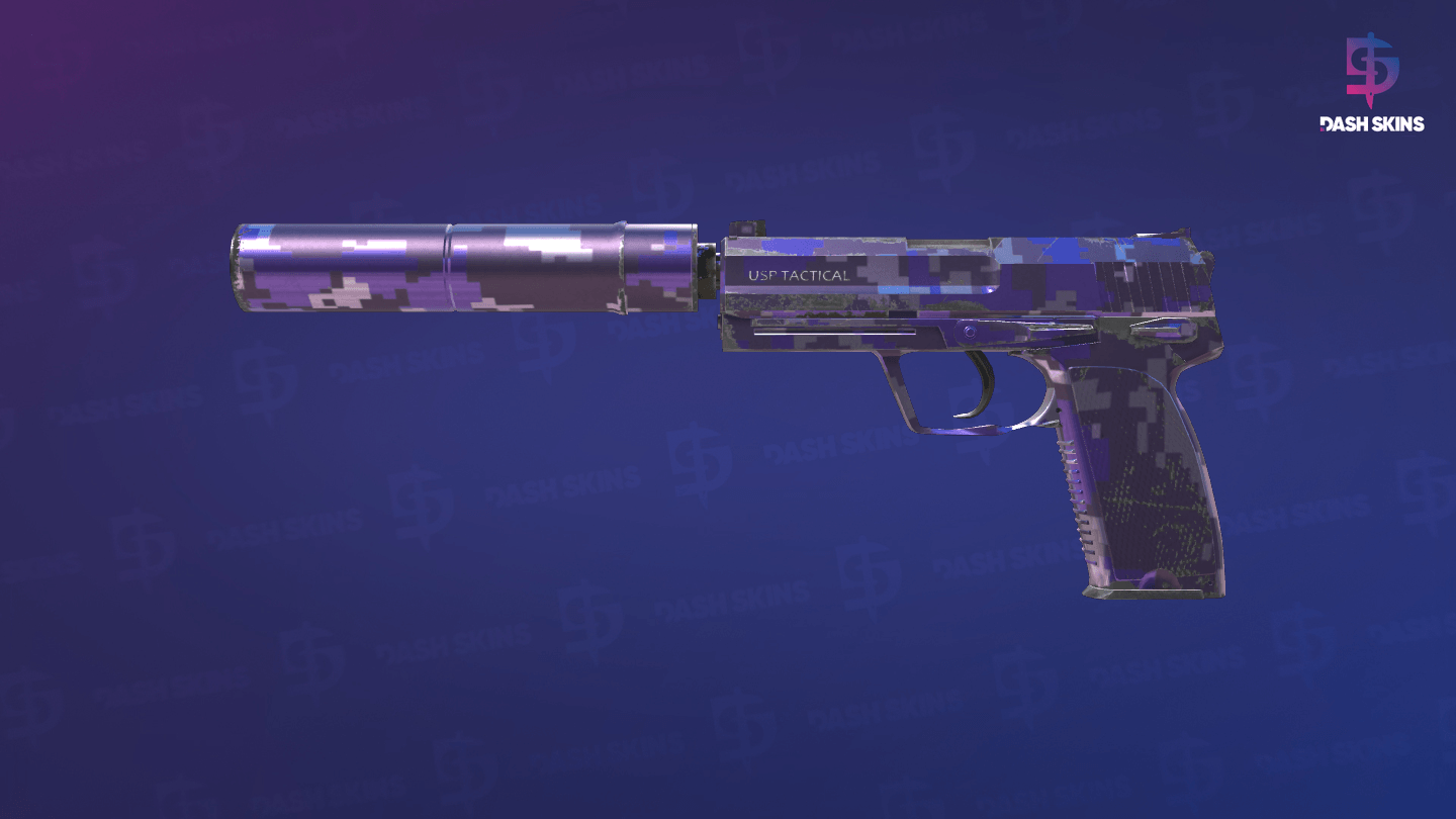 USP-S | Purple DDPAT (Field-Tested) Screenshot Playside