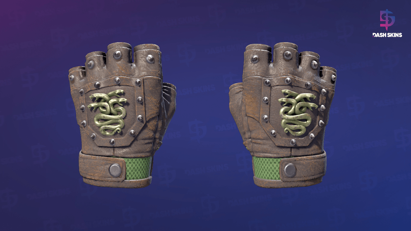 ★ Hydra Gloves | Emerald (Well-Worn) Screenshot Playside