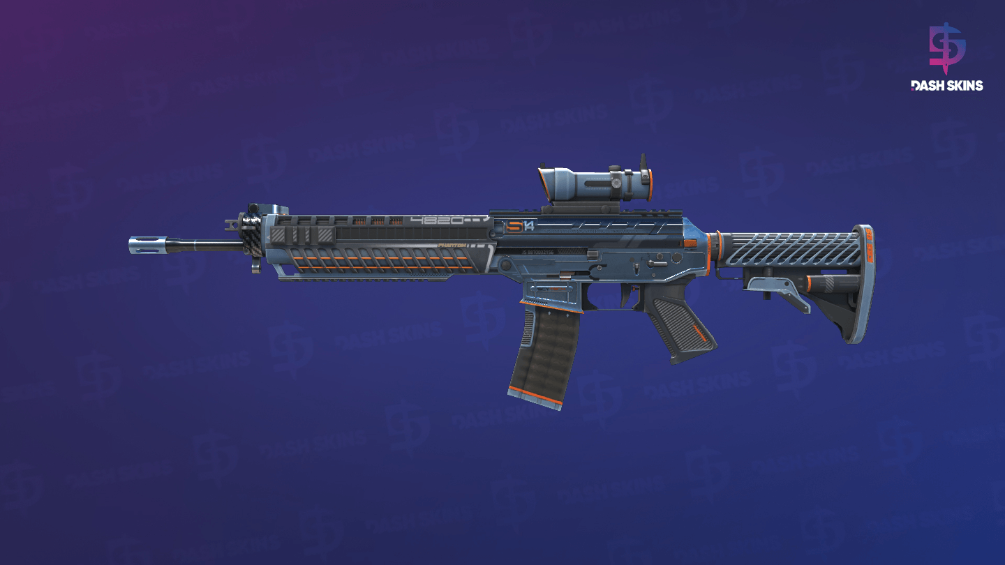 SG 553 | Phantom (Minimal Wear) Screenshot Playside
