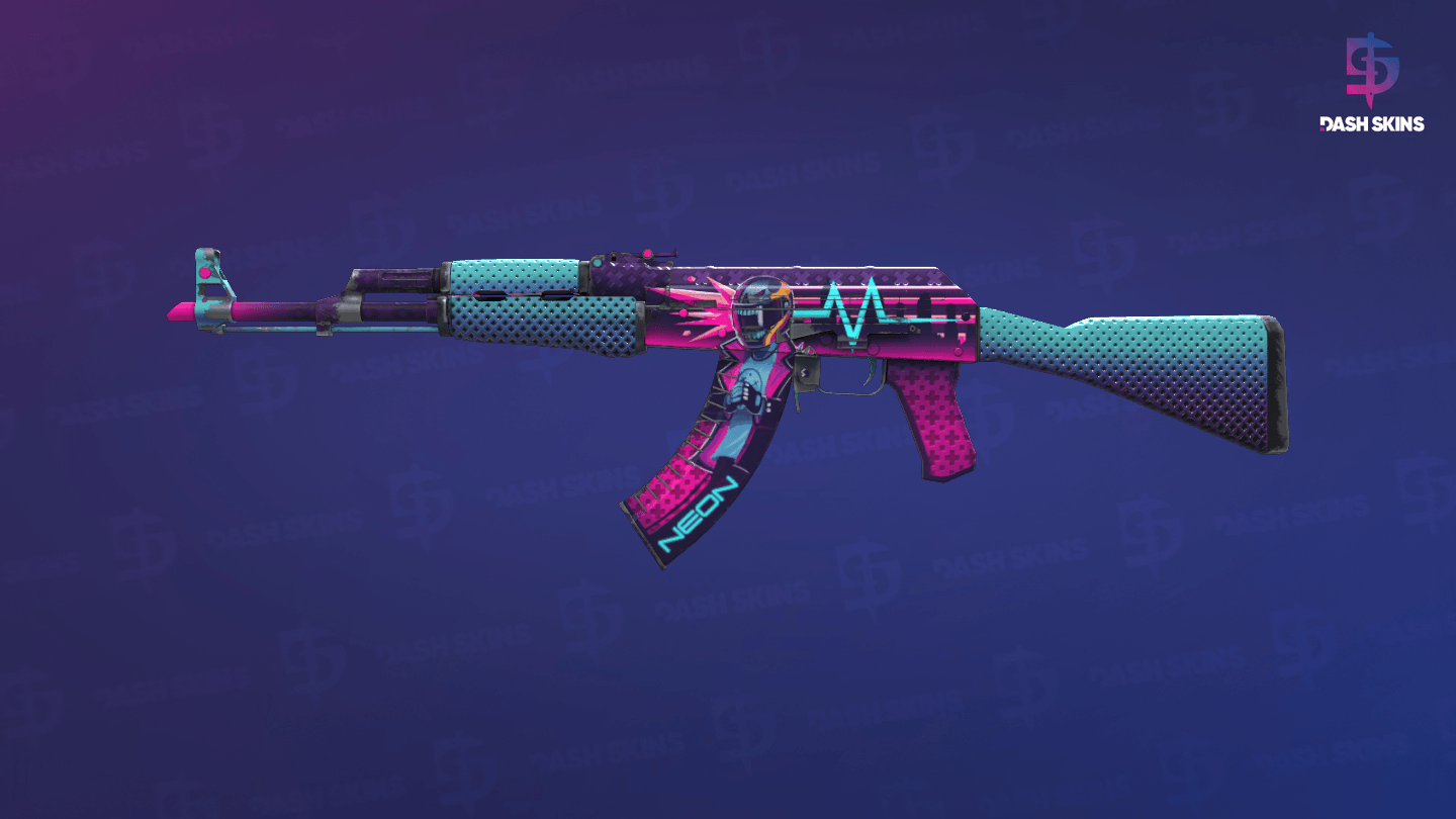 AK-47 | Neon Rider (Field-Tested) Screenshot Playside