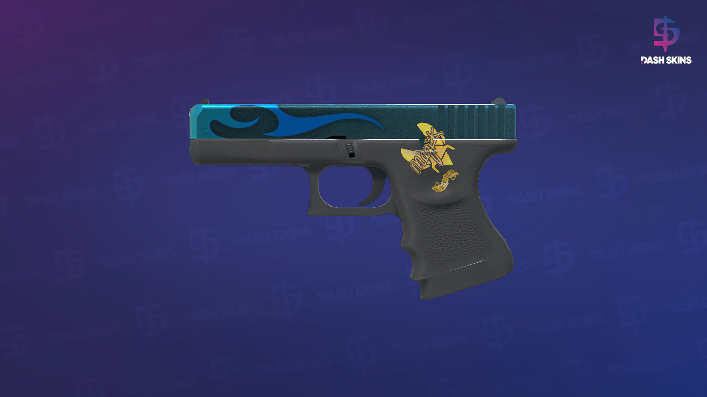 Glock-18 | Bunsen Burner (Field-Tested) Screenshot Playside