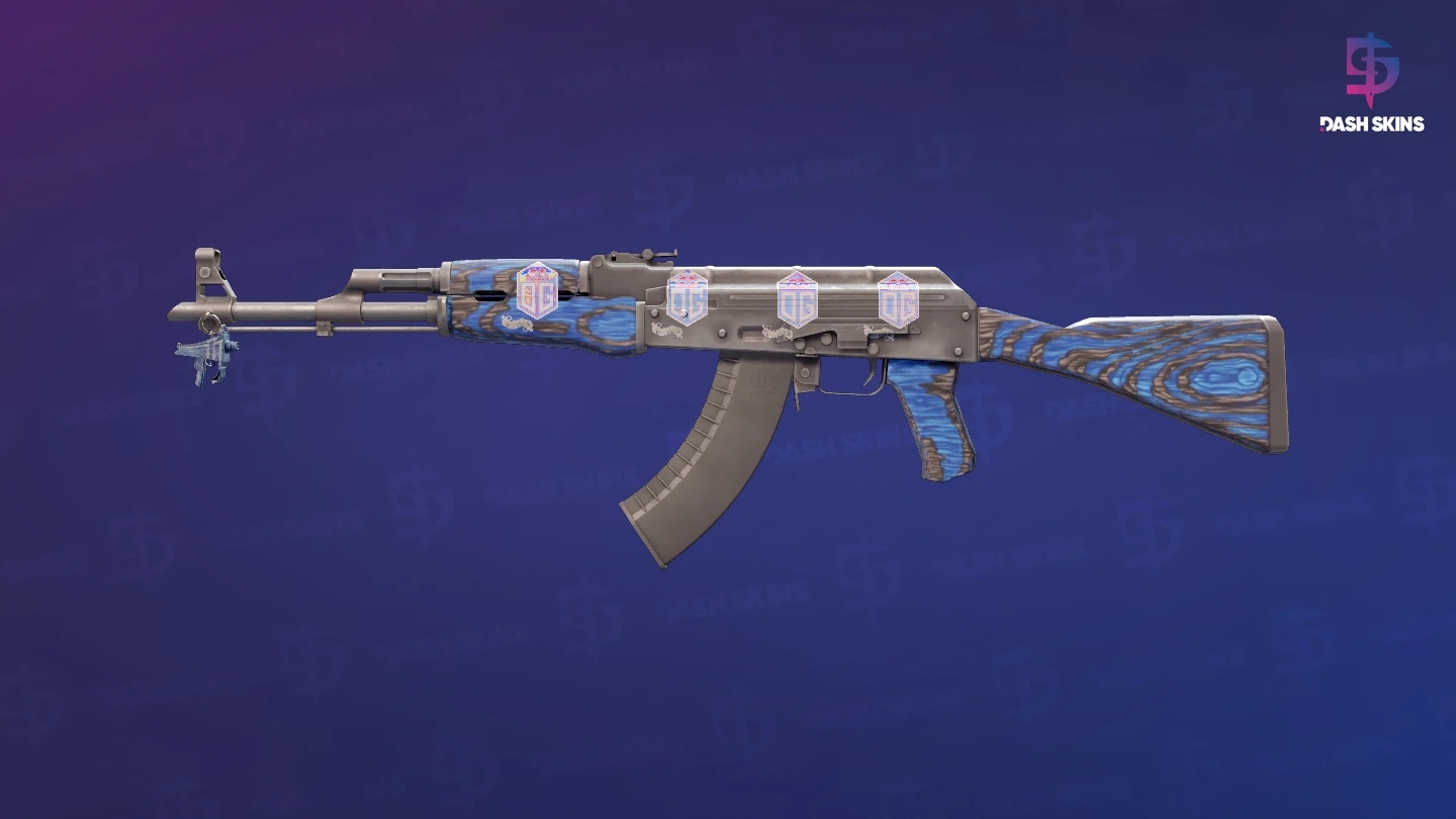 AK-47 | Blue Laminate (Field-Tested) Screenshot Playside