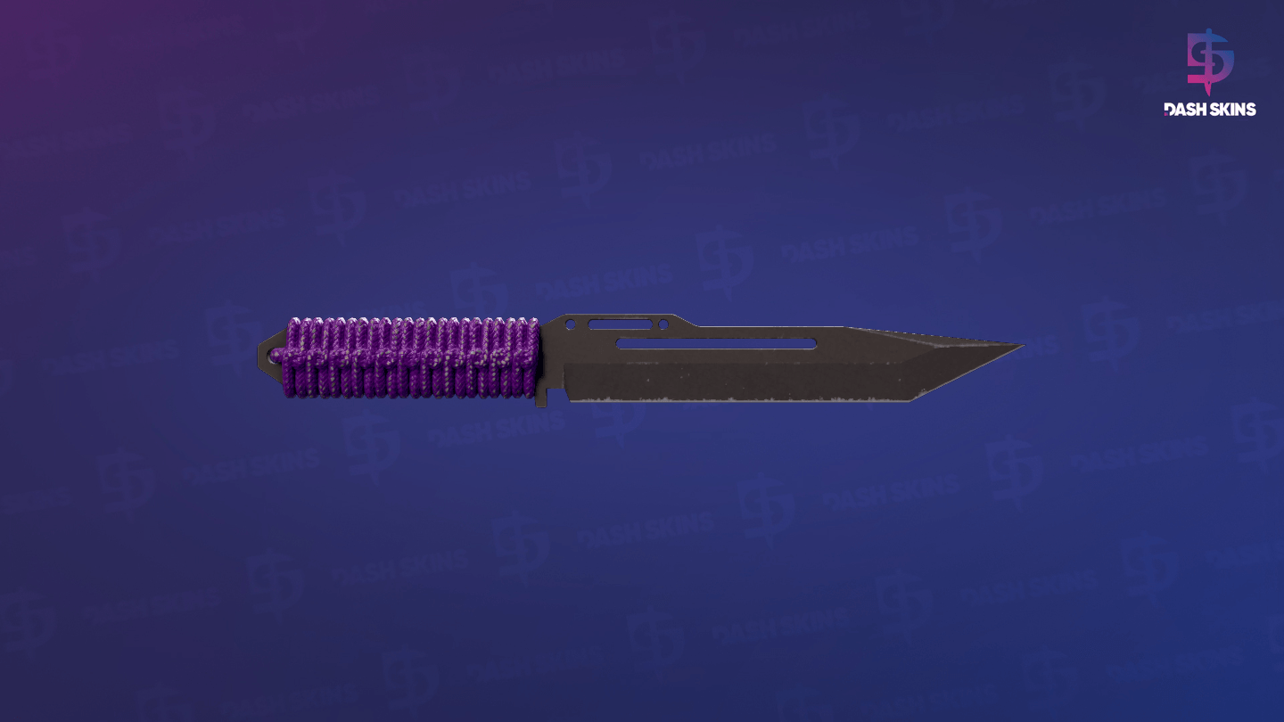 ★ Paracord Knife | Ultraviolet (Field-Tested) Screenshot Playside