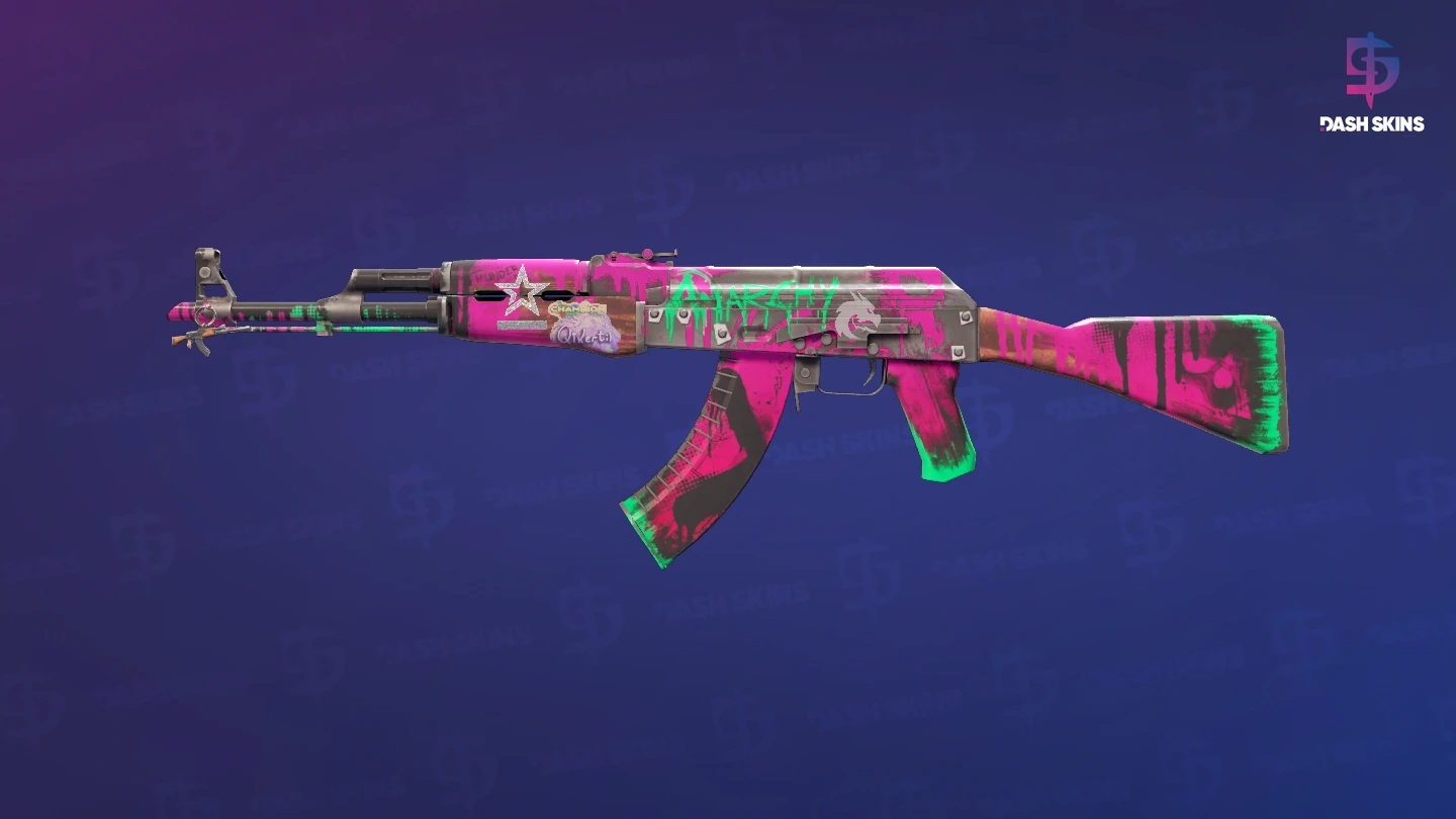 AK-47 | Neon Revolution (Field-Tested) Screenshot Playside