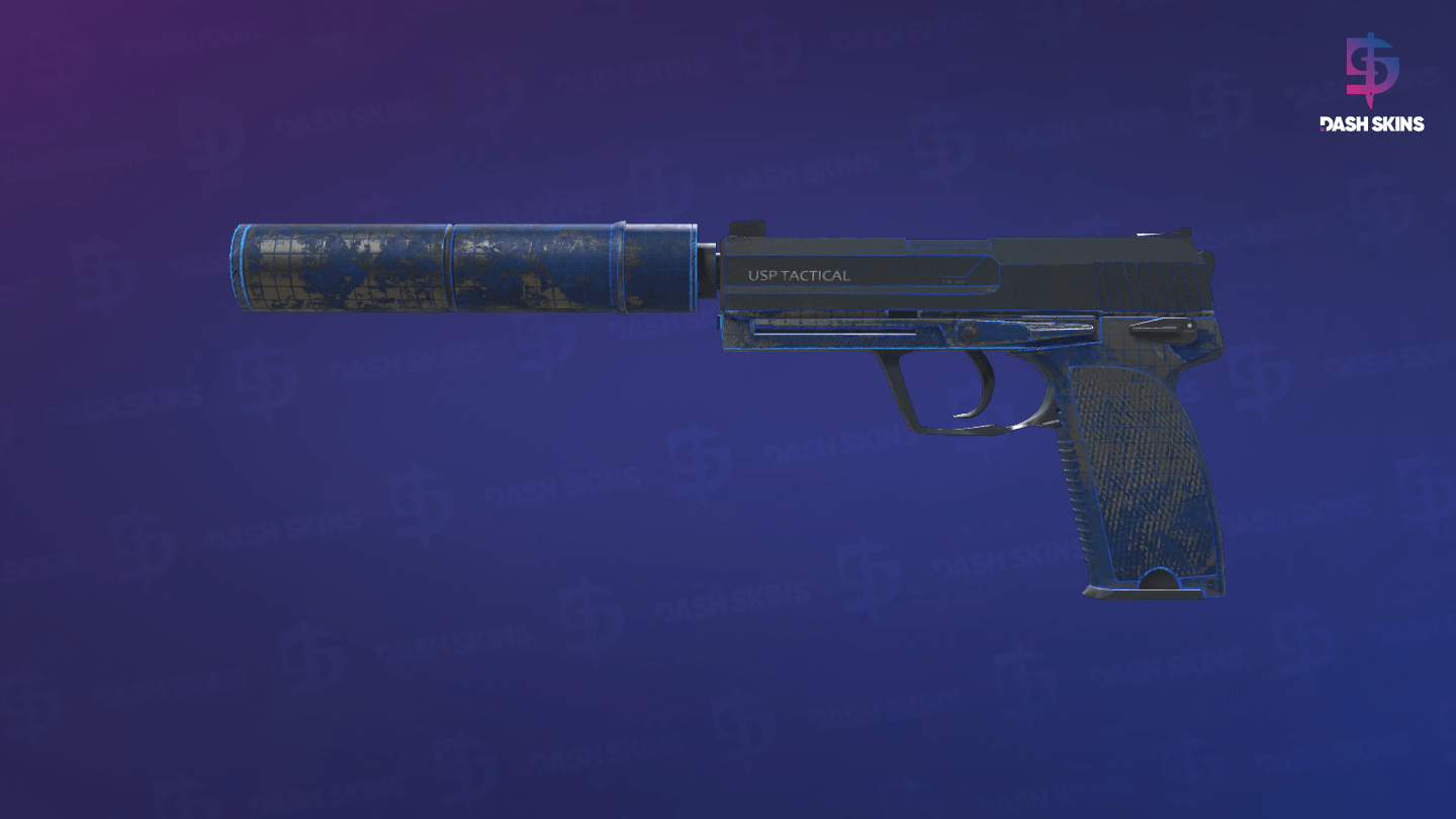 USP-S | Blueprint (Battle-Scarred) Screenshot Playside
