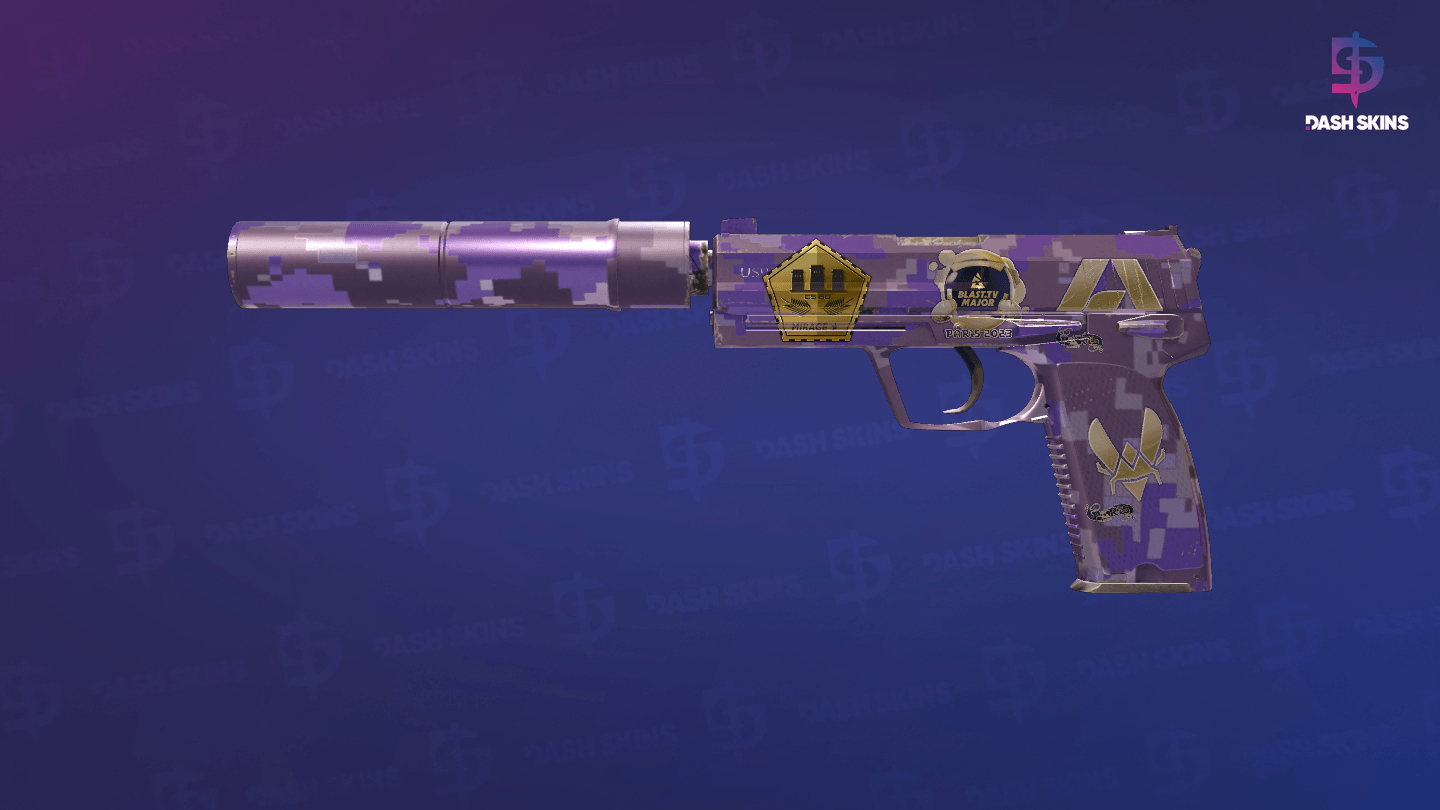 Souvenir USP-S | Purple DDPAT (Factory New) Screenshot Playside