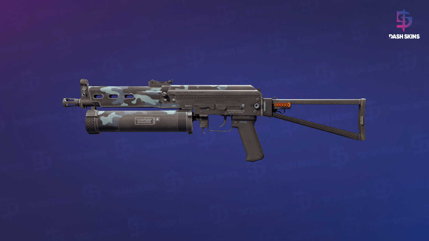 StatTrak™ PP-Bizon | Night Riot (Minimal Wear) Screenshot Playside