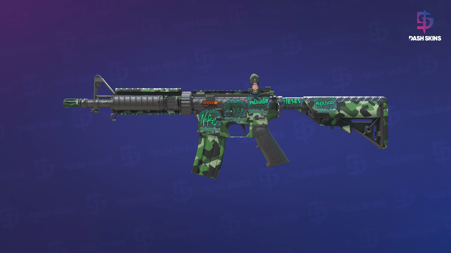 StatTrak™ M4A4 | Choppa (Minimal Wear) Screenshot Playside