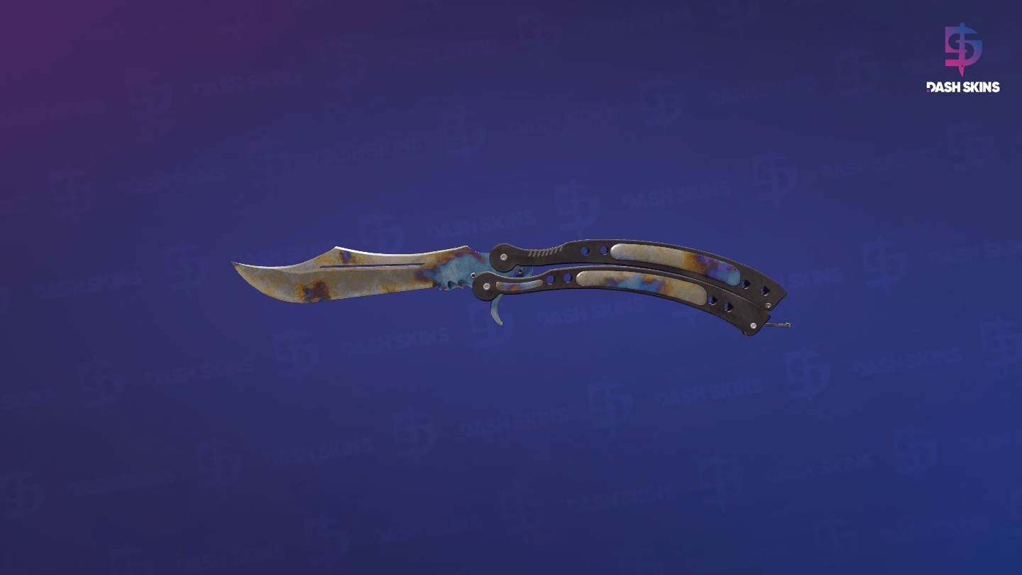 ★ Butterfly Knife | Case Hardened (Field-Tested) Screenshot Playside