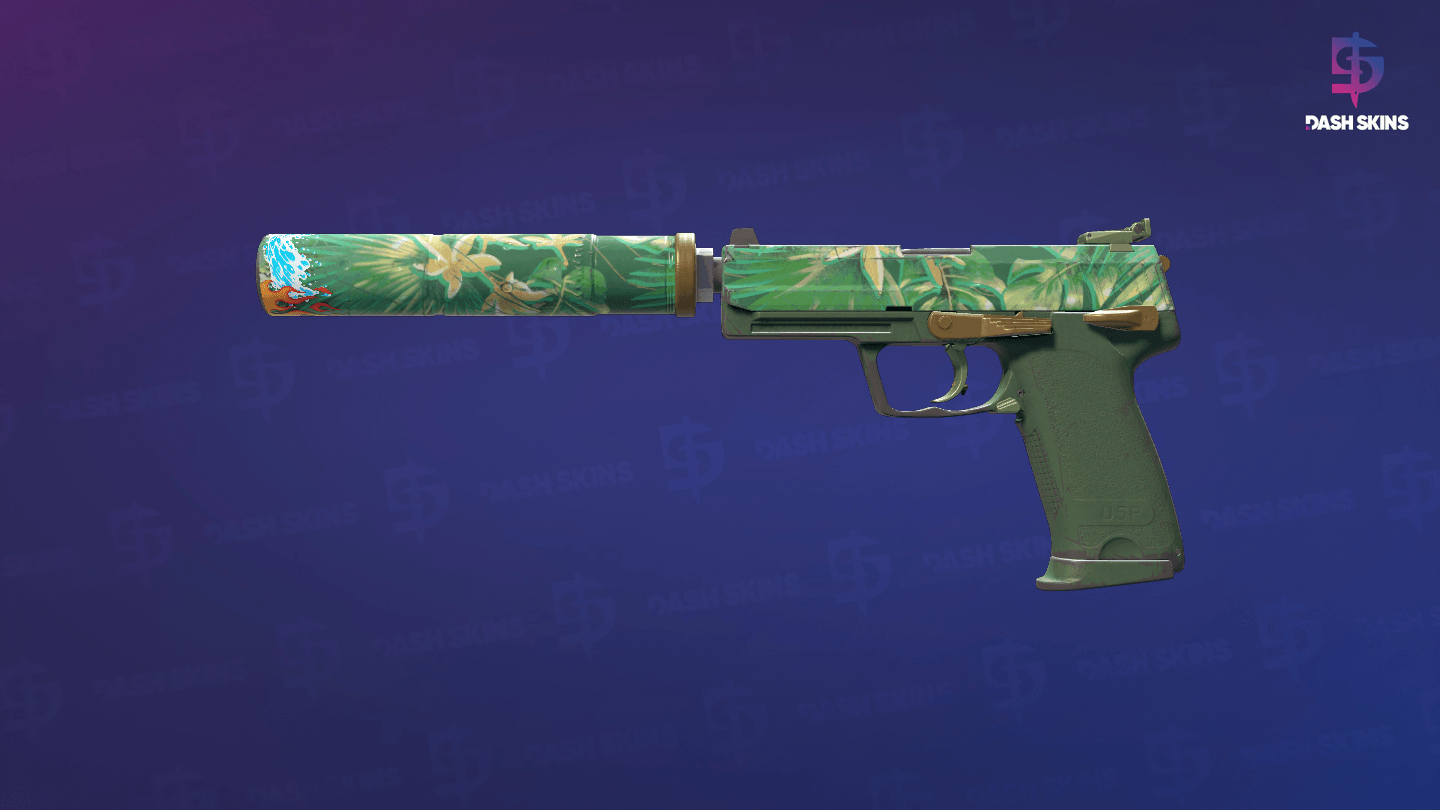 USP-S | Tropical Breeze (Field-Tested) Screenshot Playside