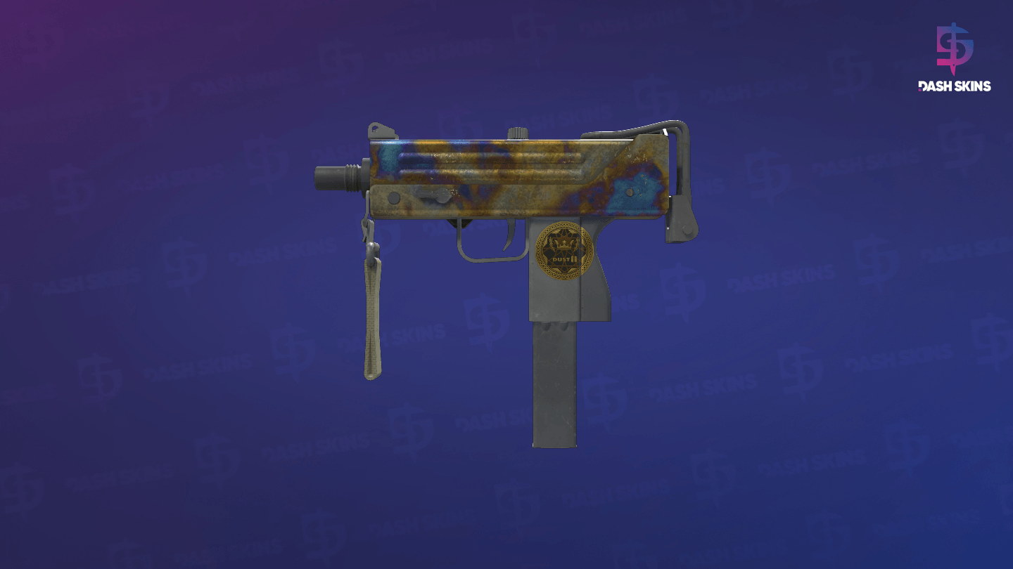 Souvenir MAC-10 | Case Hardened (Battle-Scarred) Screenshot Playside