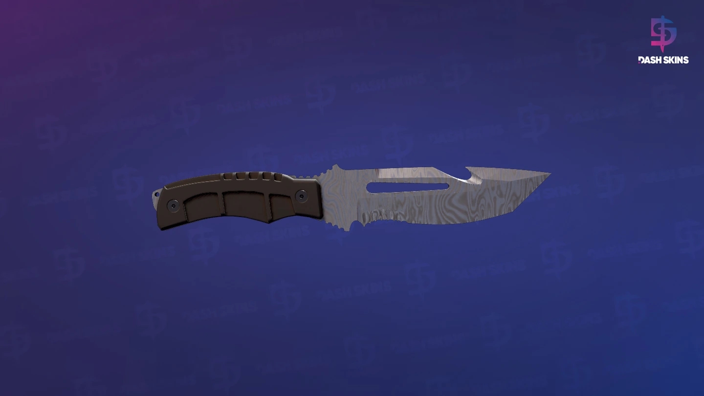 ★ Survival Knife | Damascus Steel (Minimal Wear) Screenshot Playside
