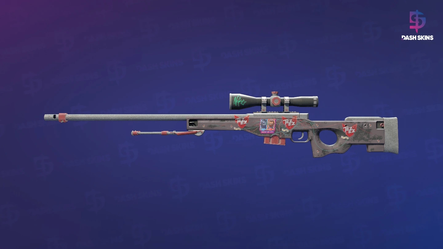 AWP | Capillary (Battle-Scarred) Screenshot Playside