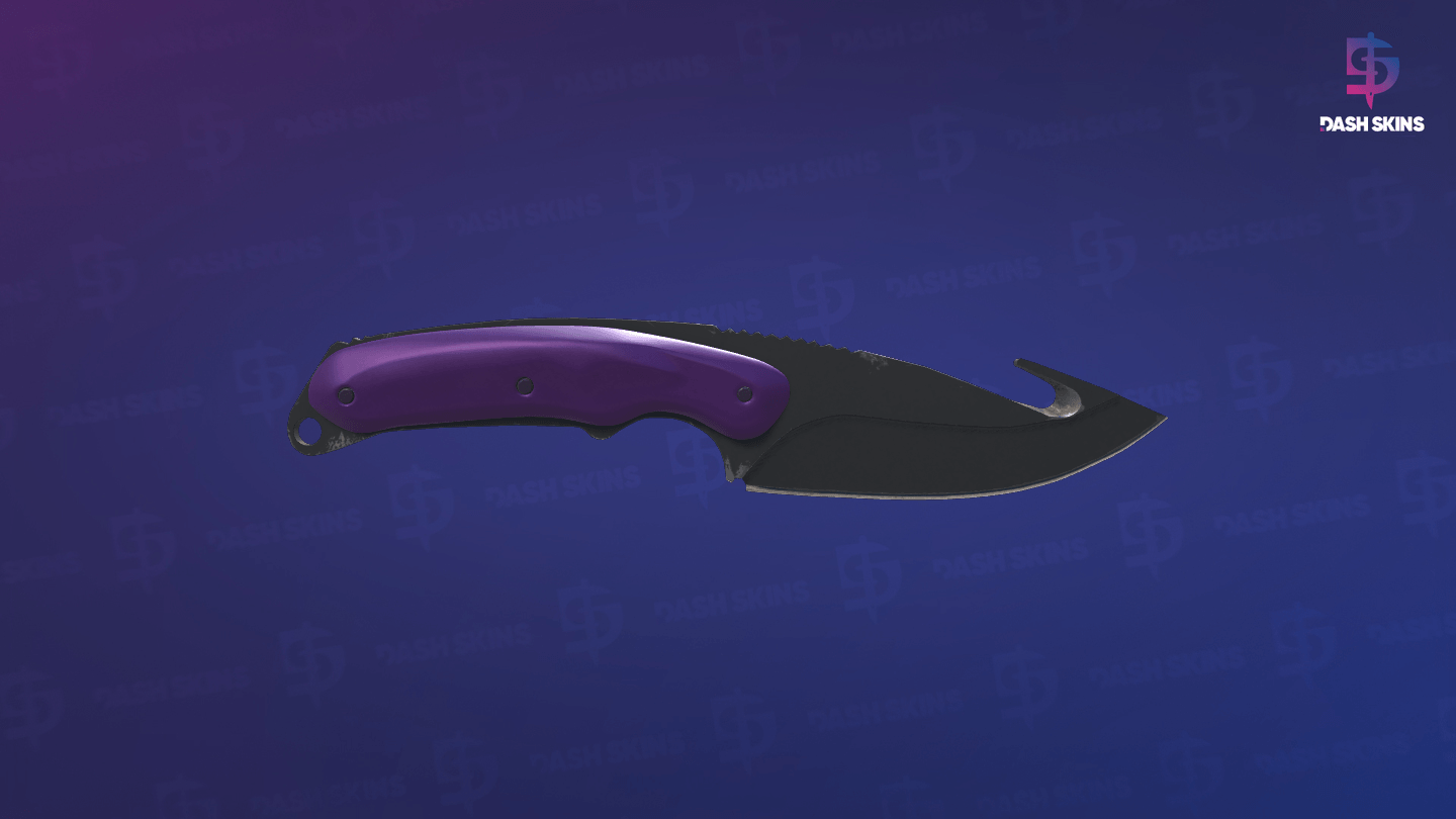 ★ Gut Knife | Ultraviolet (Minimal Wear) Screenshot Playside