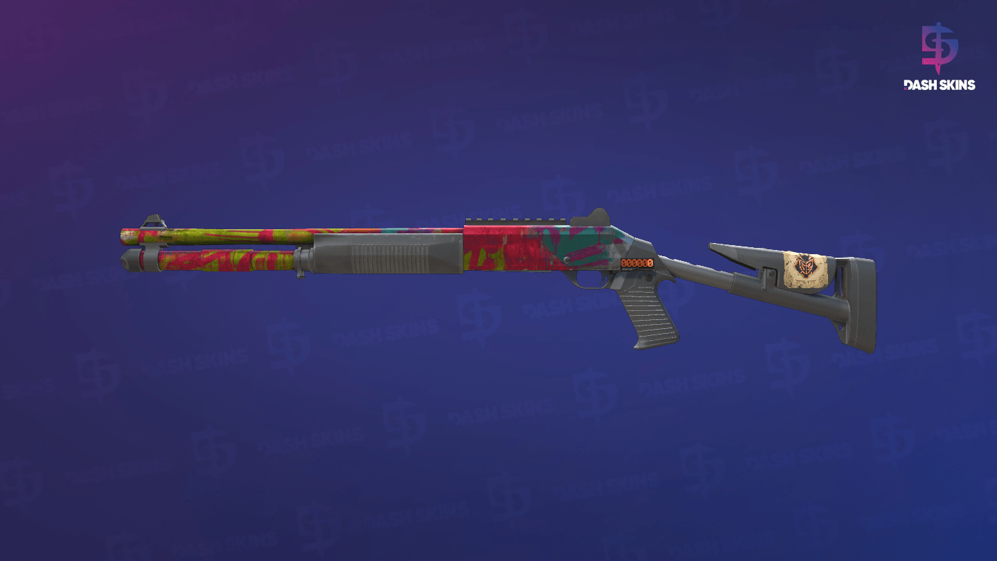 StatTrak™ XM1014 | XOXO (Battle-Scarred) Screenshot Playside
