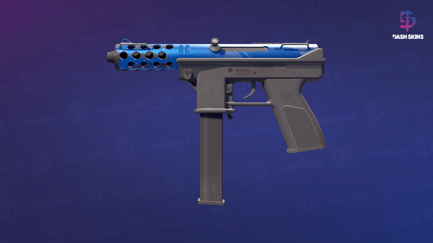 Tec-9 | Ice Cap (Field-Tested) Screenshot Playside