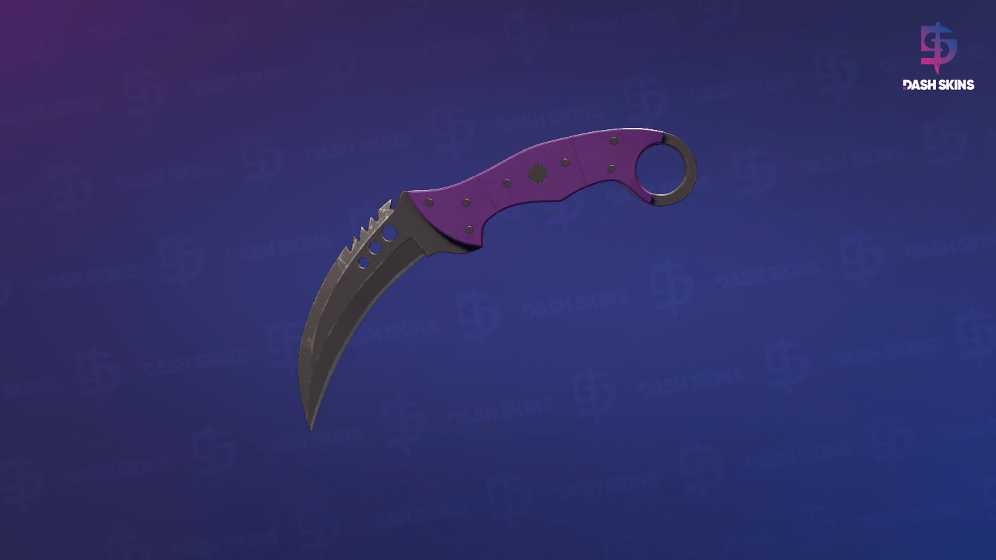 ★ Talon Knife | Ultraviolet (Minimal Wear) Screenshot Playside