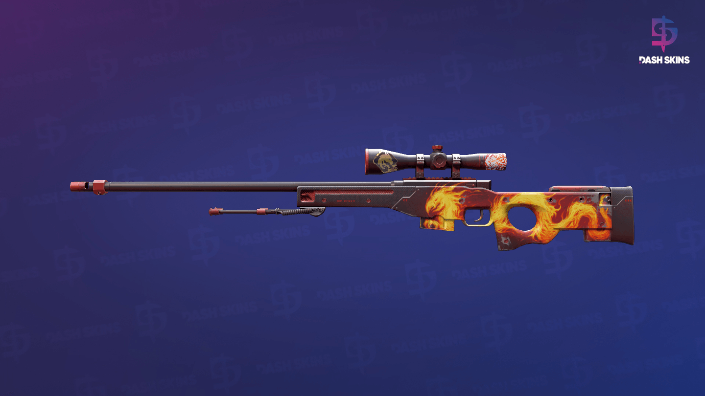 AWP | Wildfire (Field-Tested) Screenshot Playside