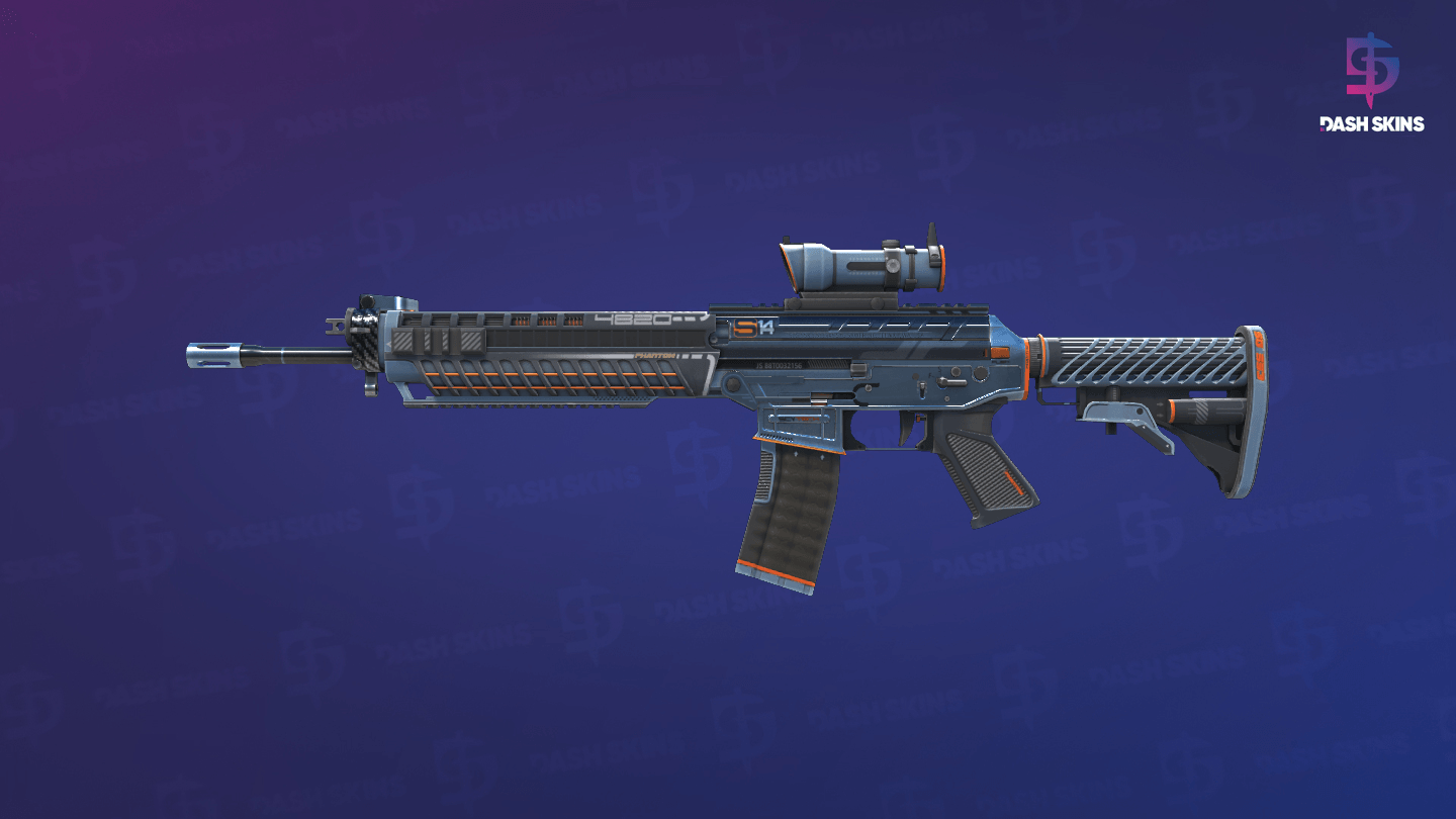 SG 553 | Phantom (Minimal Wear) Screenshot Playside