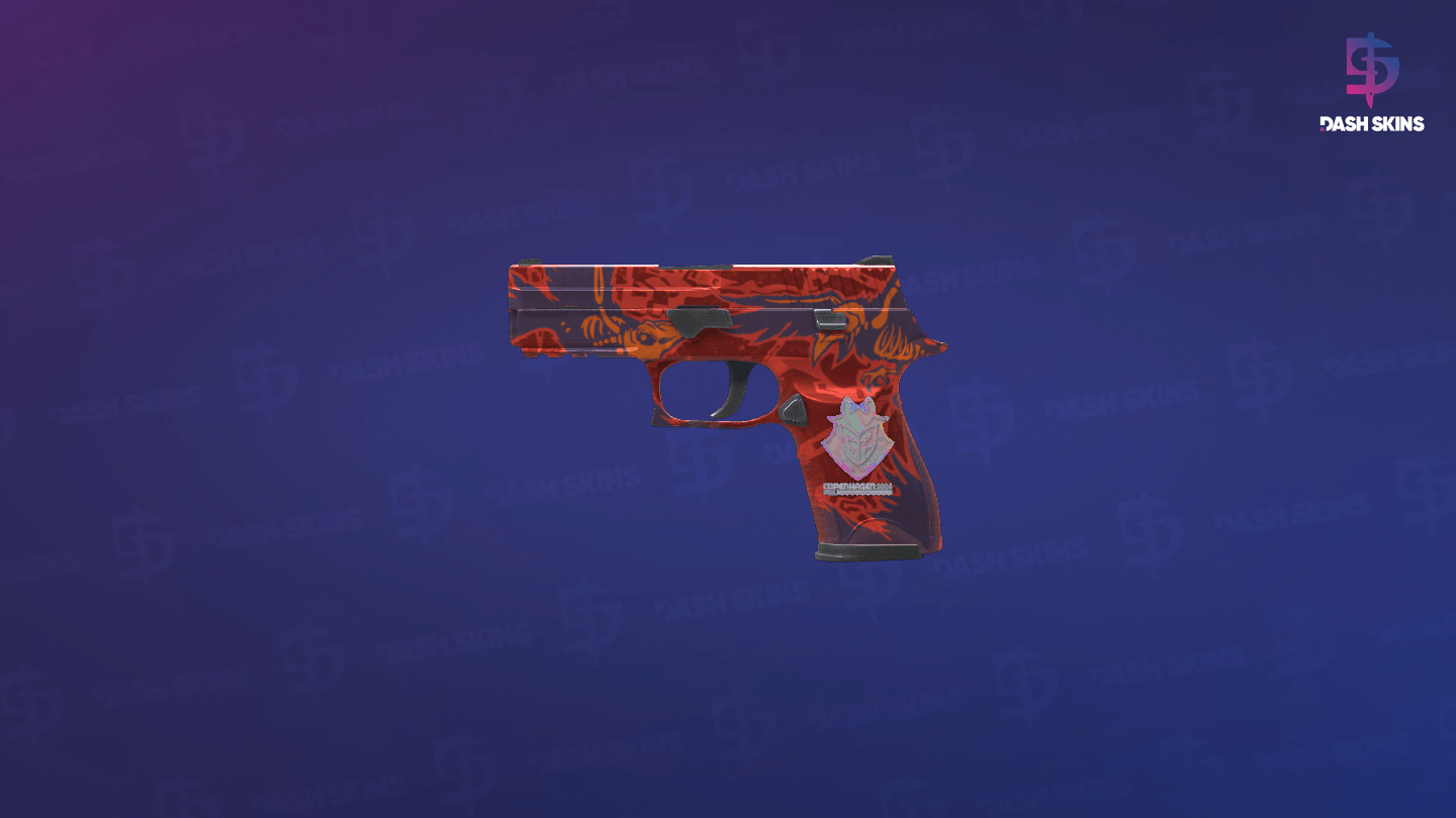 P250 | Nevermore (Minimal Wear) Screenshot Playside