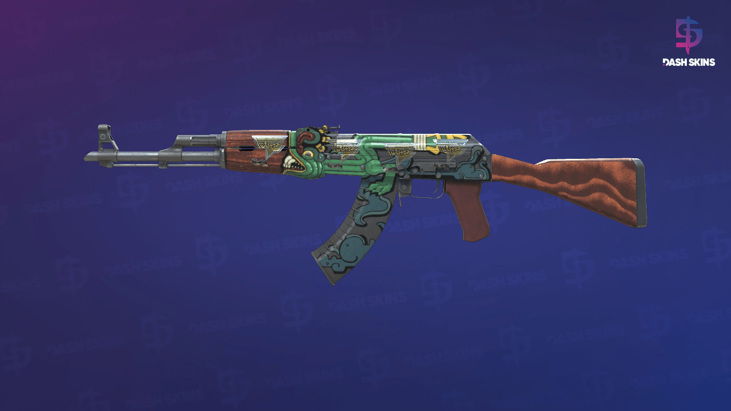 AK-47 | Fire Serpent (Minimal Wear) Screenshot Playside