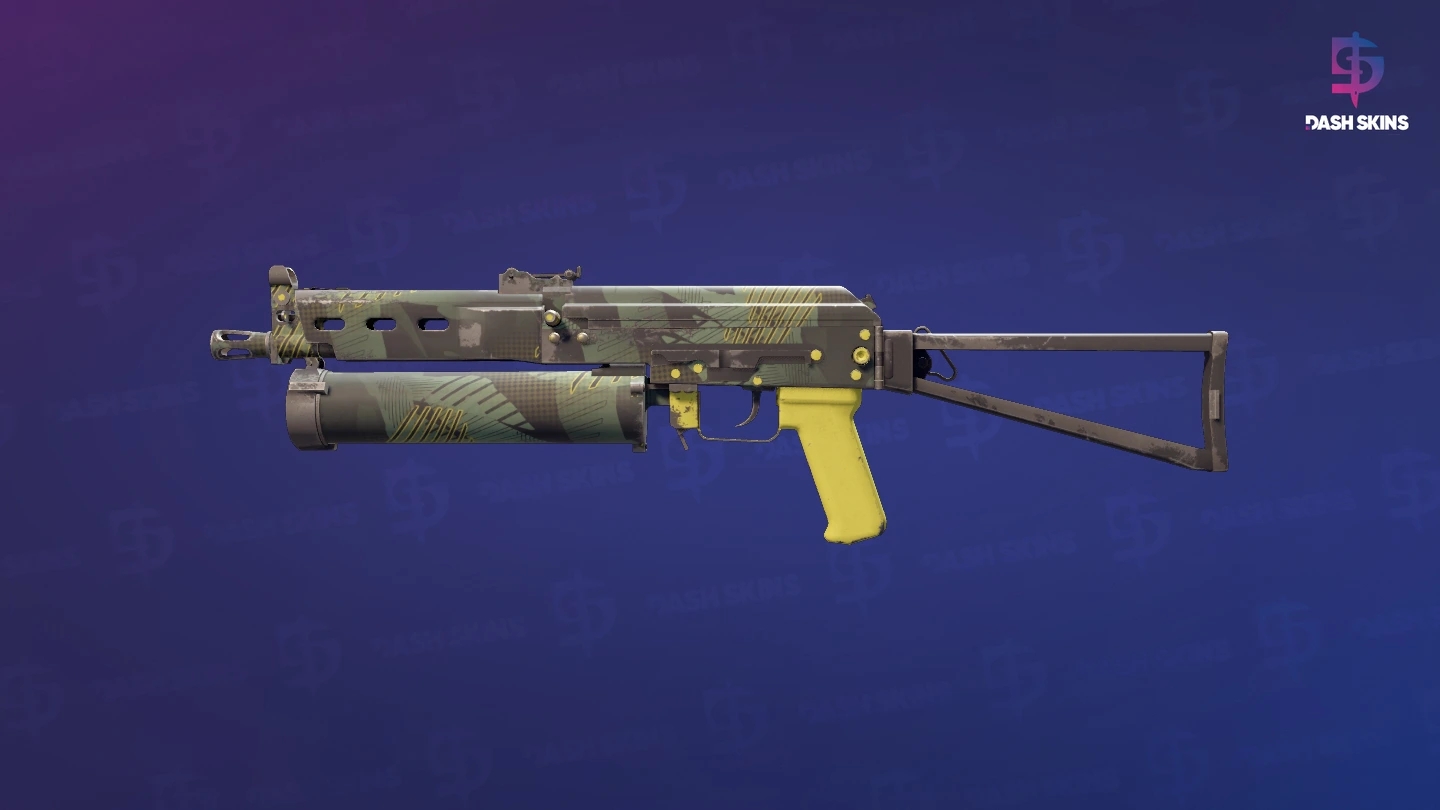 PP-Bizon | Jungle Slipstream (Field-Tested) Screenshot Playside