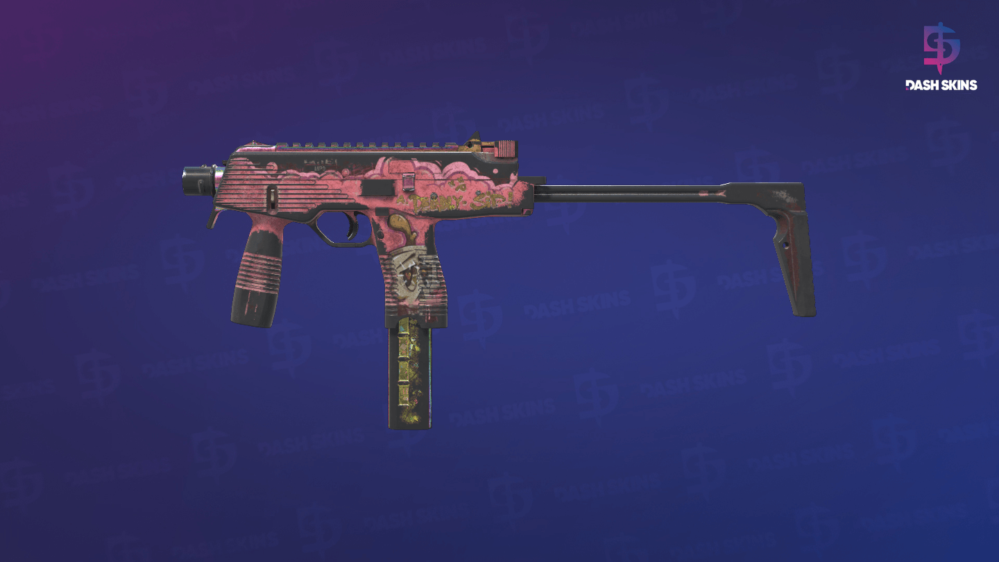 MP9 | Latte Rush (Battle-Scarred) Screenshot Playside