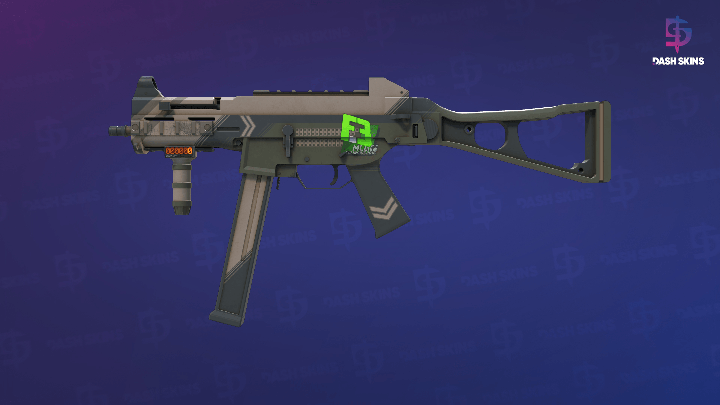 StatTrak™ UMP-45 | Corporal (Minimal Wear) Screenshot Playside