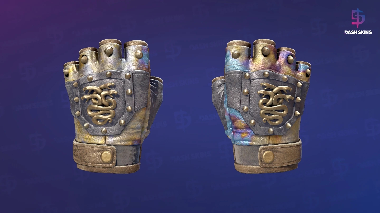 ★ Hydra Gloves | Case Hardened (Well-Worn) Screenshot Playside
