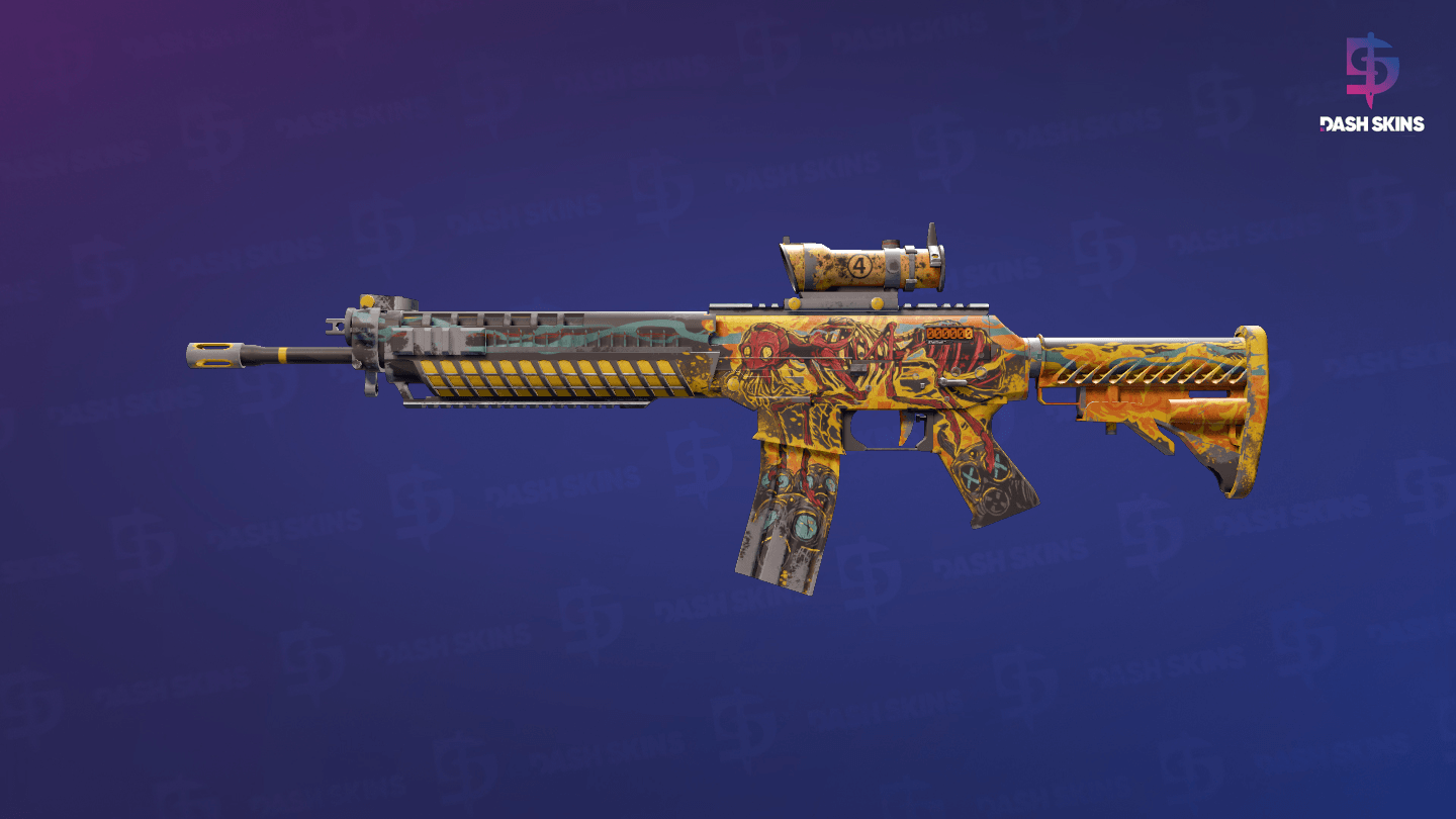 StatTrak™ SG 553 | Colony IV (Field-Tested) Screenshot Playside