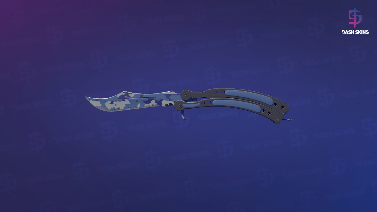 ★ Butterfly Knife | Bright Water (Field-Tested) Screenshot Playside