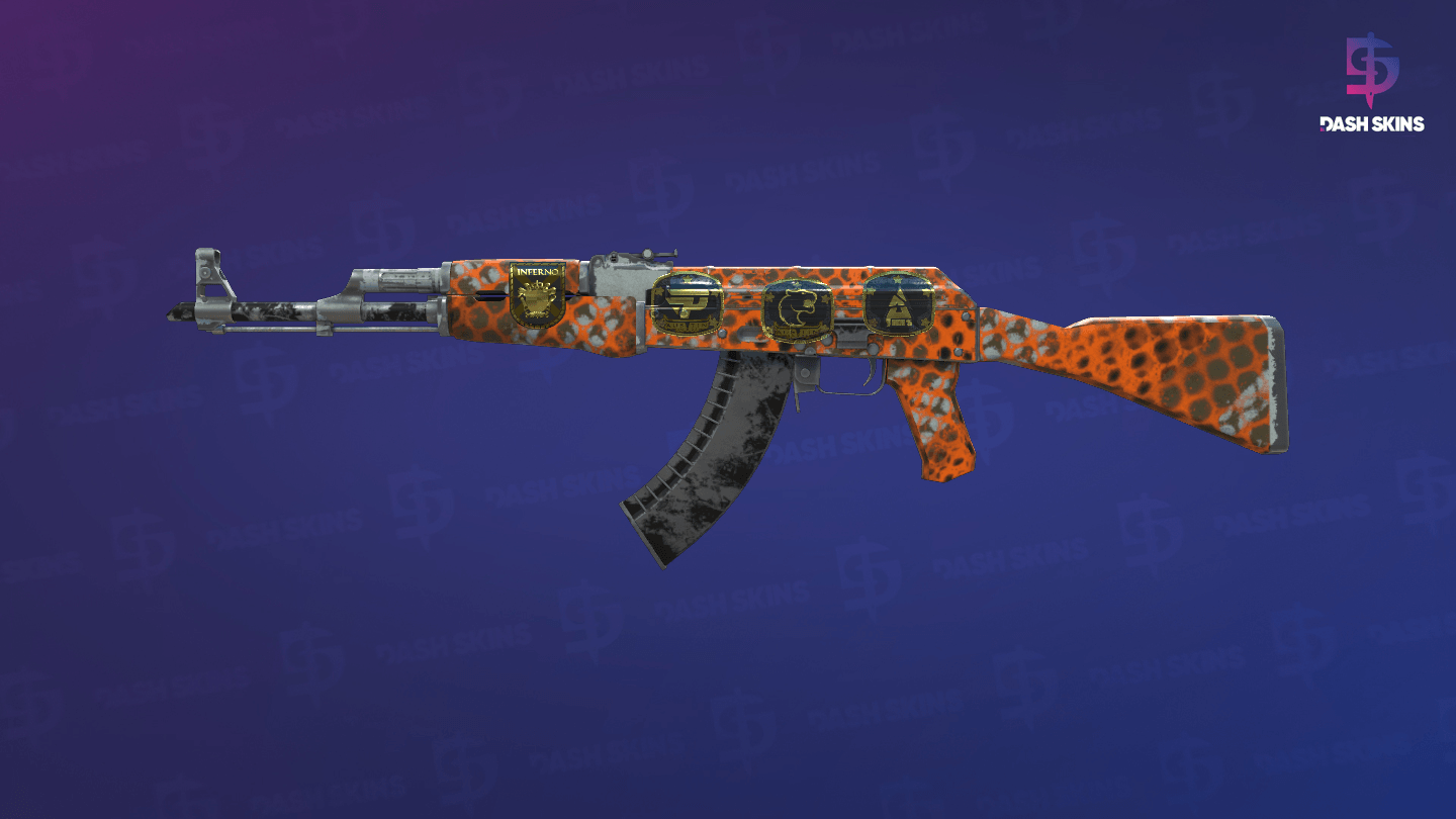 Souvenir AK-47 | Safety Net (Battle-Scarred) Screenshot Playside