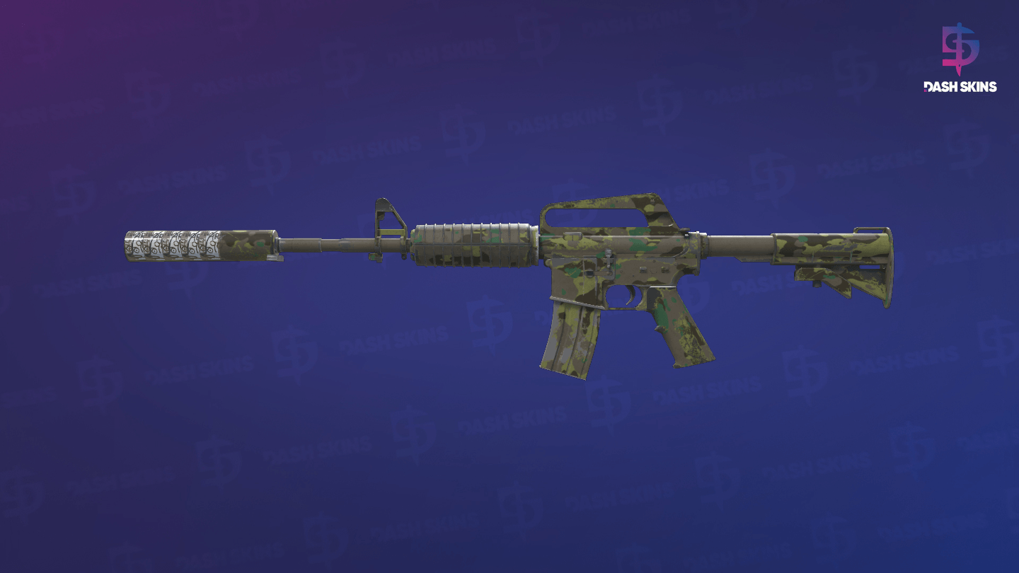 Souvenir M4A1-S | Boreal Forest (Well-Worn) Screenshot Playside