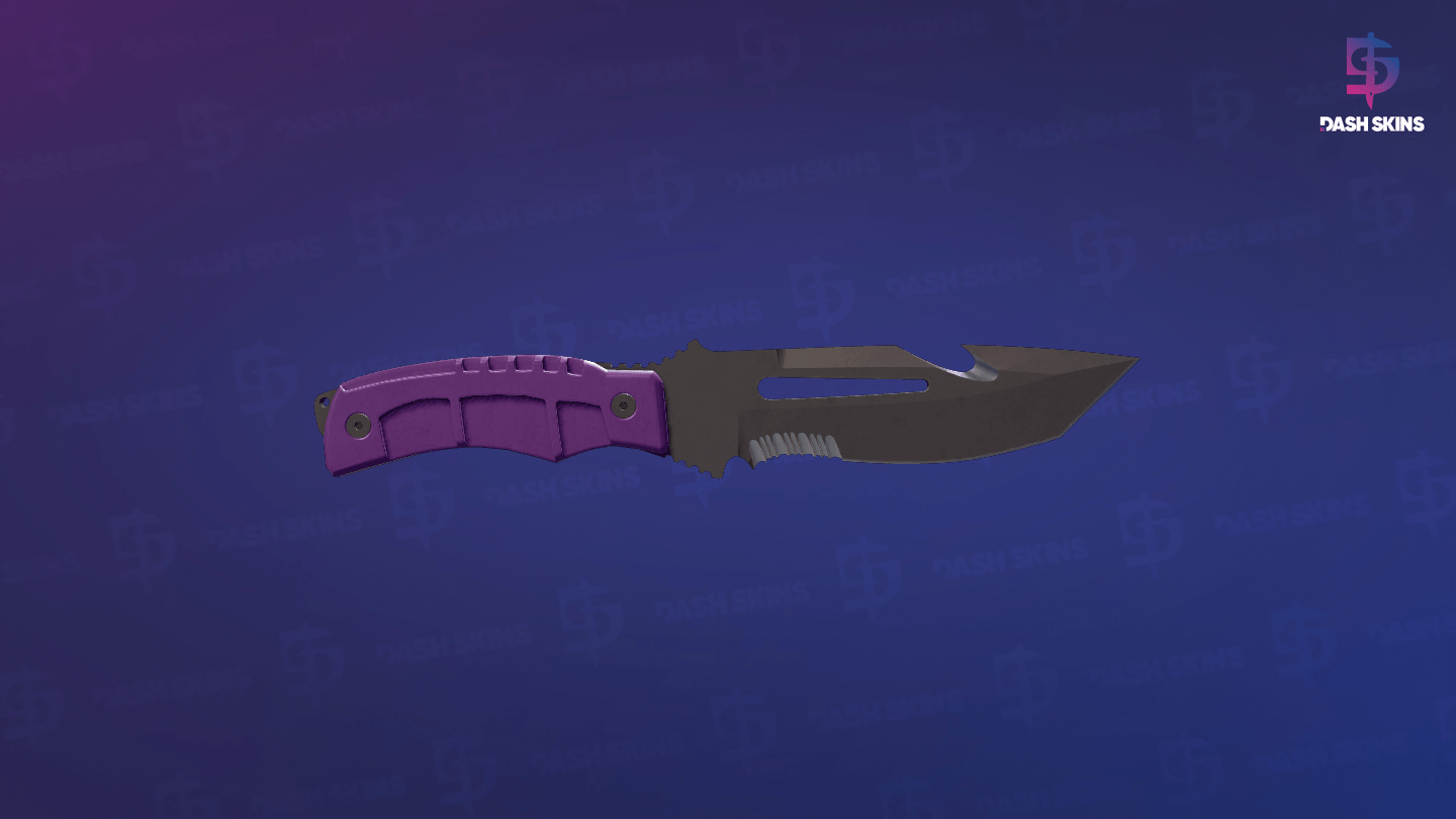 ★ Survival Knife | Ultraviolet (Field-Tested) Screenshot Playside