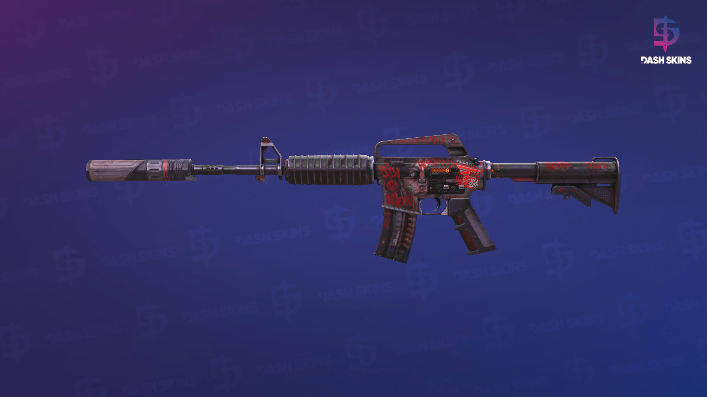 StatTrak™ M4A1-S | Night Terror (Field-Tested) Screenshot Playside